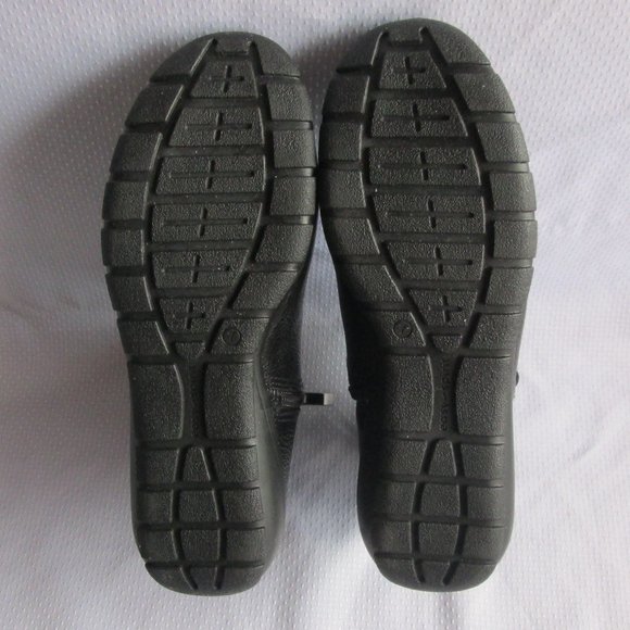 💫 SOLD - EASY SPIRIT AURELIA AUTHENTIC LEATHER BLACK ANKLE BOOTS - SIZE 7 - Picture 8 of 15